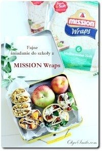 Fajne drugie śniadanie do szkoły z Mission Wraps