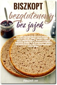 Biszkopt bezglutenowy bez jajek