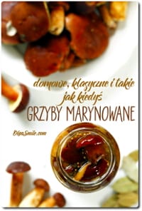 GRZYBY MARYNOWANE