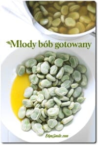 MŁODY BÓB GOTOWANY