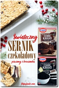 PIECZONY SERNIK CZEKOLADOWY