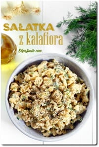 SAŁATKA Z KALAFIORA