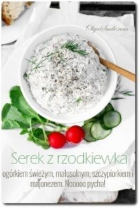 Serek z rzodkiewką