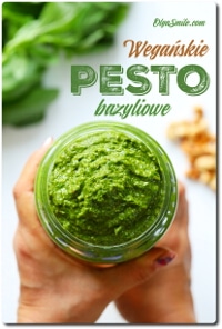 WEGAŃSKIE PESTO BAZYLIOWE