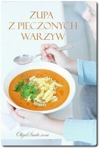 Zupa z pieczonych warzyw